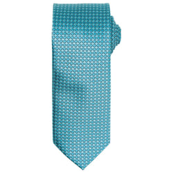 Premier Puppytooth Tie - One Size, Turquoise