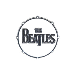 The Beatles Logo Drum Badge