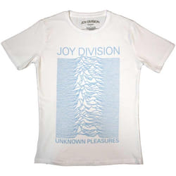 Joy Division Womens/Ladies Unknown Pleasures T-Shirt - S, White