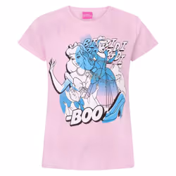 Disney Womens/Ladies Bibbidy Bobbidy Boo Cinderella T-Shirt - 12-13 Years, Pink