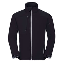 Russell Mens Bionic Soft Shell Jacket - XS, French Navy