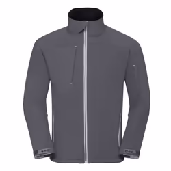 Russell Mens Bionic Soft Shell Jacket - XL, Iron