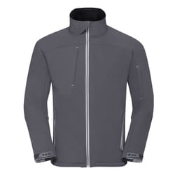 Russell Mens Bionic Soft Shell Jacket - XL, Iron