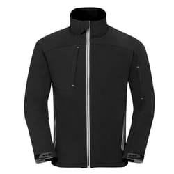 Russell Mens Bionic Soft Shell Jacket - XL, Black