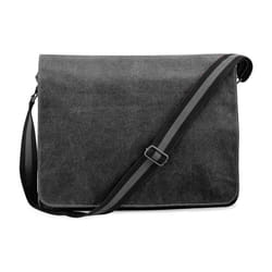 Quadra Vintage Messenger Bag - One Size, Vintage Black