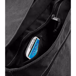 Quadra Vintage Messenger Bag - One Size, Vintage Black