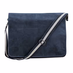 Quadra Vintage Messenger Bag - One Size, Vintage Oxford Navy