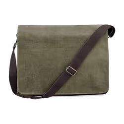 Quadra Vintage Messenger Bag - One Size, Vintage Military Green