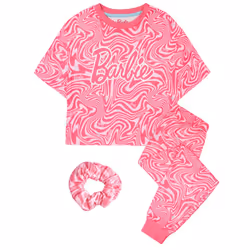 Barbie Girls Pyjama Set - 9-10 Years, Pink