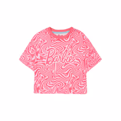 Barbie Girls All-Over Print Short Pyjama Set - 3-4 Years, Pink
