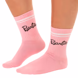Barbie Womens/Ladies Socks (Pack of 3)