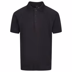 Regatta Professional Mens Coolweave Short Sleeve Polo Shirt - L, Black