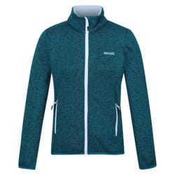 Regatta Womens/Ladies Newhill Marl Full Zip Fleece Jacket - 14 UK, Dark Cerise