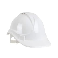 Blackrock 6 Point Safety Helmet - One Size, White