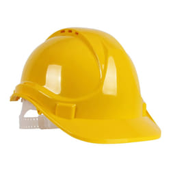 Blackrock 6 Point Safety Helmet - One Size, Yellow