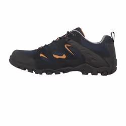 Mountain Warehouse Mens Curlews Waterproof Suede Walking Shoes - 12 UK, Navy