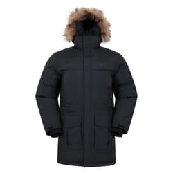 Mountain Warehouse Mens Antarctic Extreme Waterproof Down Jacket - XXS, Charcoal