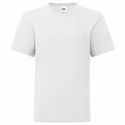 Fruit of the Loom Childrens/Kids Iconic T-Shirt - 14-15 Years, White