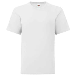 Fruit of the Loom Childrens/Kids Iconic T-Shirt - 14-15 Years, White