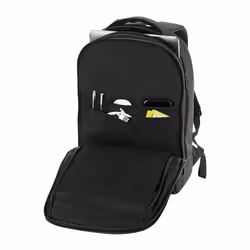 Quadra Q-tech Charge Convertible Backpack - One Size, Granite Marl