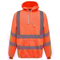 Yoko Mens High-Vis Hoodie - S, Orange