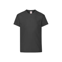 Fruit of the Loom Childrens/Kids Original T-Shirt - 12-13 Years, Black