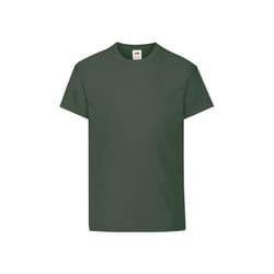 Fruit of the Loom Childrens/Kids Original T-Shirt - 14-15 Years, Bottle Green