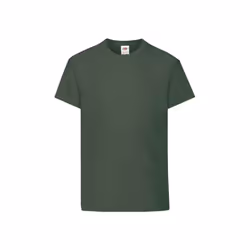 Fruit of the Loom Childrens/Kids Original T-Shirt - 12-13 Years, Bottle Green