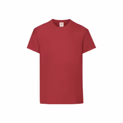 Fruit of the Loom Childrens/Kids Original T-Shirt - 12-13 Years, Brick Red