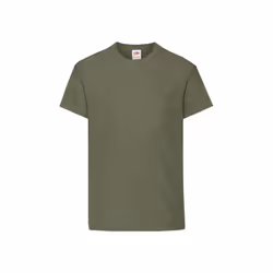 Fruit of the Loom Childrens/Kids Original T-Shirt - 12-13 Years, Classic Olive