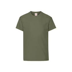 Fruit of the Loom Childrens/Kids Original T-Shirt - 12-13 Years, Classic Olive
