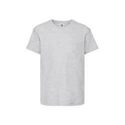 Fruit of the Loom Childrens/Kids Original T-Shirt - 3-4 Years, Heather Grey