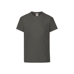 Fruit of the Loom Childrens/Kids Original T-Shirt - 12-13 Years, Light Graphite