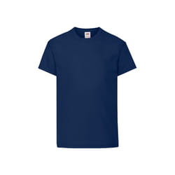 Fruit of the Loom Childrens/Kids Original T-Shirt - 12-13 Years, Navy Blue