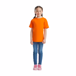 Fruit of the Loom Childrens/Kids Original T-Shirt - 12-13 Years, Orange