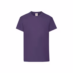 Fruit of the Loom Childrens/Kids Original T-Shirt - 9-11 Years, Purple