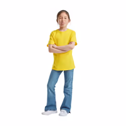 Fruit of the Loom Childrens/Kids Original T-Shirt - 12-13 Years, Yellow