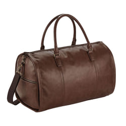Quadra Leather Cabin Bag - One Size, Tan