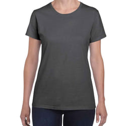 Gildan Womens/Ladies Heather Cotton Heavy T-Shirt - 18 UK - 20 UK, Dark Heather