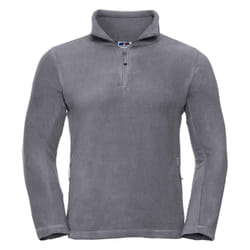 Russell Mens Zip Neck Outdoor Fleece Top - L, Convoy Grey