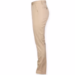Front Row Mens Stretch Chinos - 32L, Stone