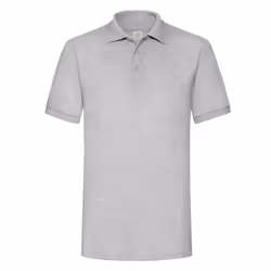 Fruit of the Loom Mens Heather Polo Shirt - XXL, Heather Grey
