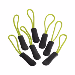 Quadra SLX Zip Pulls (Pack of 10) - One Size, Lime