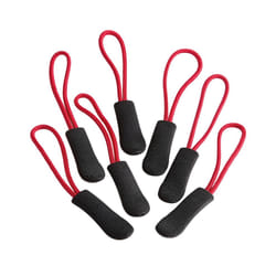 Quadra SLX Zip Pulls (Pack of 10) - One Size, Red