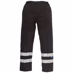 Yoko Mens Ballistic Reflective Trousers - 34R, Black