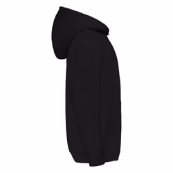 Fruit of the Loom Childrens/Kids Classic Hooded Sweatshirt - 12-13 Years, Black