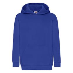 Fruit of the Loom Childrens/Kids Classic Hooded Sweatshirt - 12-13 Years, Royal Blue