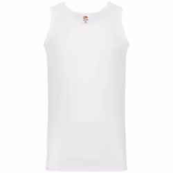 Fruit of the Loom Unisex Adult Vest Top - XXL, White