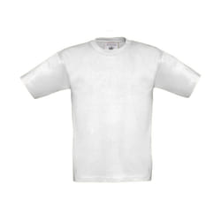 B&C Childrens/Kids Exact 190 T-Shirt - 9-11 Years, White