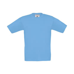 B&C Childrens/Kids Exact 190 T-Shirt - 3-4 Years, Sky Blue